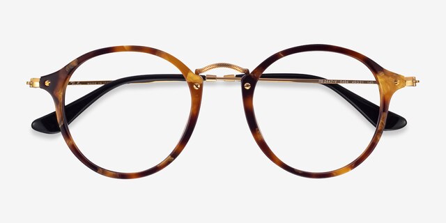 Ray-Ban RB2447V Tortoise Acetate-metalEyeglass Frames from EyeBuyDirect, Closed View