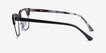 Ray-Ban RB5154 Clubmaster Black Multicolor Acetate, MetalEyeglass Frames from EyeBuyDirect, Side View