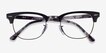 Ray-Ban RB5154 Clubmaster Black Multicolor Acetate, MetalEyeglass Frames from EyeBuyDirect, Closed View
