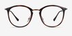 Ray-Ban RB7140 Tortoise Plastic, MetalEyeglass Frames from EyeBuyDirect, Front View