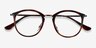 Ray-Ban RB7140 Tortoise Bronze Plastic-metalEyeglass Frames from EyeBuyDirect, Closed View