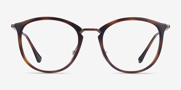 Ray-Ban RB7140 Tortoise Plastic-metal Eyeglass Frames