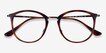 Ray-Ban RB7140 Tortoise Plastic, MetalEyeglass Frames from EyeBuyDirect, Closed View