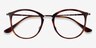 Ray-Ban RB7140 Tortoise Plastic-metalEyeglass Frames from EyeBuyDirect, Closed View