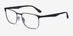 Ray-Ban RB6363 Matte Black MetalEyeglass Frames from EyeBuyDirect, Angle View