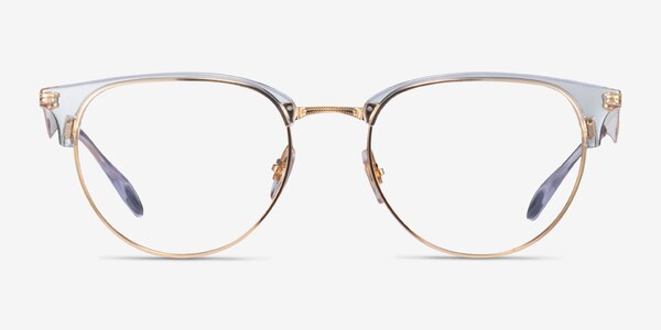 Ray-Ban RB6396 Clear Gold Acetate Eyeglass Frames