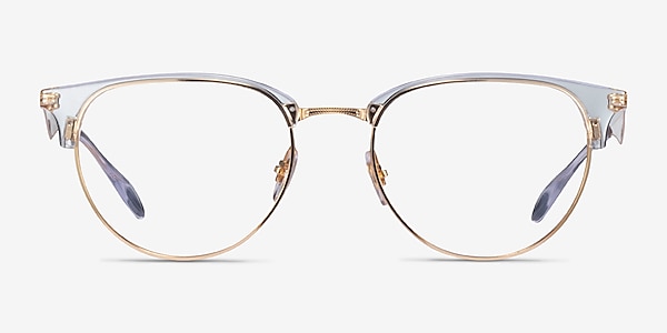 Ray-Ban RB6396 Clear Gold Acetate Eyeglass Frames