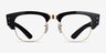Ray-Ban RB0316V Black Gold PlasticEyeglass Frames from EyeBuyDirect, Front View