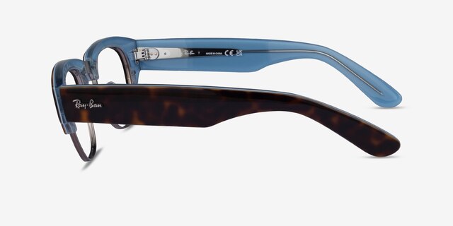 Ray-Ban RB0316V Tortoise PlasticEyeglass Frames from EyeBuyDirect, Side View