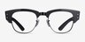 Ray-Ban RB0316V Gray Black PlasticEyeglass Frames from EyeBuyDirect, Front View