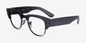 Ray-Ban RB0316V Gray Black PlasticEyeglass Frames from EyeBuyDirect, Angle View