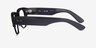 Ray-Ban RB0316V Gray Black PlasticEyeglass Frames from EyeBuyDirect, Side View