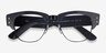 Ray-Ban RB0316V Gray Black PlasticEyeglass Frames from EyeBuyDirect, Closed View
