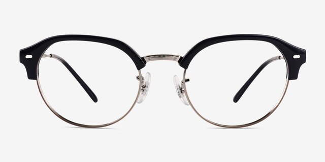 Ray-Ban RB7229 Dark Blue MetalEyeglass Frames from EyeBuyDirect, Front View