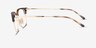 Ray-Ban RB7216 New Clubmaster Tortoise Gold PlasticEyeglass Frames from EyeBuyDirect, Side View