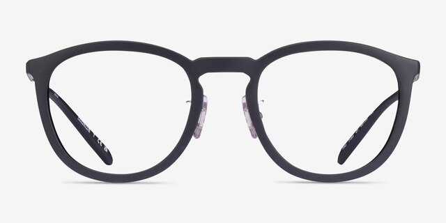 ARNETTE Tiki Matte Black MetalEyeglass Frames from EyeBuyDirect, Front View
