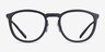 ARNETTE Tiki Matte Black MetalEyeglass Frames from EyeBuyDirect, Front View