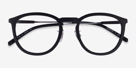 ARNETTE Tiki Matte Black Métal Montures de lunettes de vue d'EyeBuyDirect, Vue Rapprochée