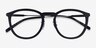 ARNETTE Tiki Matte Black MetalEyeglass Frames from EyeBuyDirect, Closed View