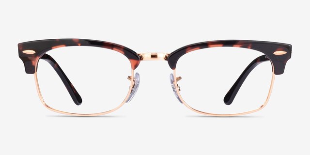 Ray-Ban RB3916V Pink Tortoise AcetateEyeglass Frames from EyeBuyDirect, Front View