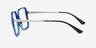 Vogue Eyewear VO5406 Black Green MetalEyeglass Frames from EyeBuyDirect, Side View