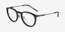 ARNETTE Tiki Black MetalEyeglass Frames from EyeBuyDirect, Angle View