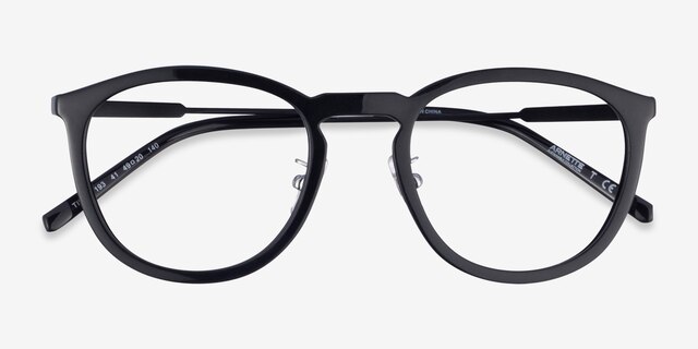 ARNETTE Tiki Black MetalEyeglass Frames from EyeBuyDirect, Closed View