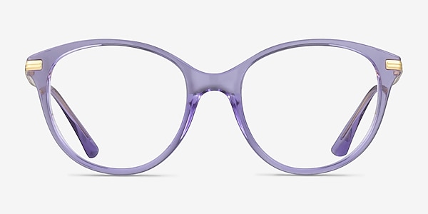 Vogue Eyewear VO5423 Transparent Violet Metal Eyeglass Frames