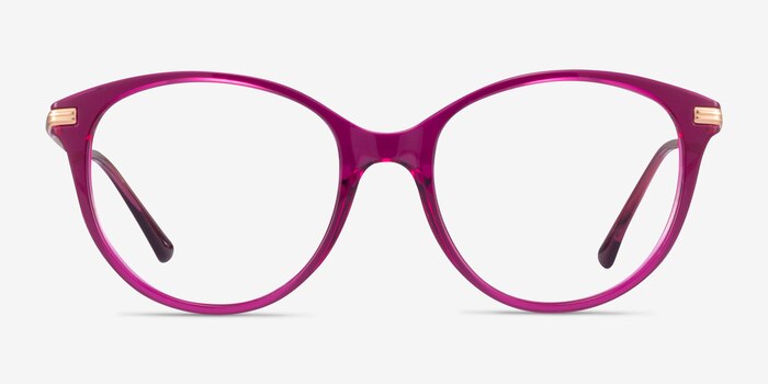 Vogue Eyewear VO5423 Clear Purple Metal Eyeglass Frames from EyeBuyDirect