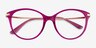 Vogue Eyewear VO5423 Clear Purple MetalEyeglass Frames from EyeBuyDirect, Closed View