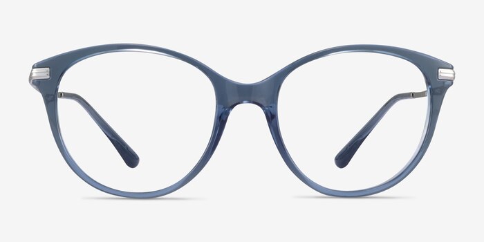 Vogue Eyewear VO5423 Clear Blue Metal Eyeglass Frames from EyeBuyDirect