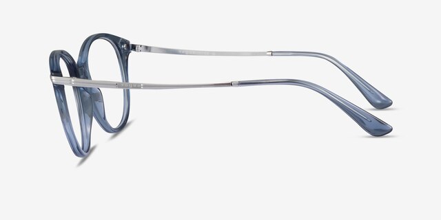 Vogue Eyewear VO5423 Clear Blue MetalEyeglass Frames from EyeBuyDirect, Side View