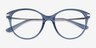 Vogue Eyewear VO5423 Clear Blue MetalEyeglass Frames from EyeBuyDirect, Closed View