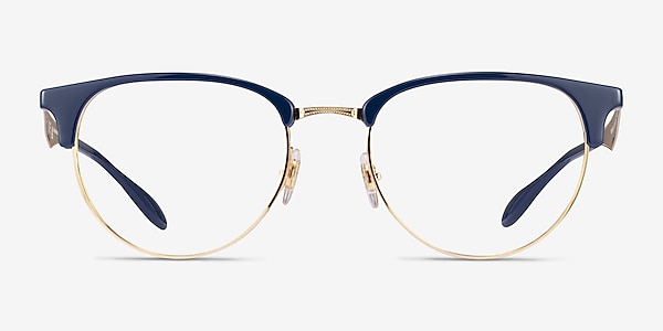 Ray-Ban RB6396 Blue Gold Acétate Montures de lunettes de vue