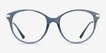 Vogue Eyewear VO5423 Clear Blue Silver MetalEyeglass Frames from EyeBuyDirect, Front View
