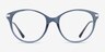 Vogue Eyewear VO5423 Clear Blue Silver MetalEyeglass Frames from EyeBuyDirect, Front View
