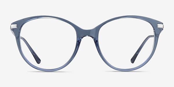 Vogue Eyewear VO5423 Clear Blue Silver Metal Eyeglass Frames