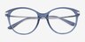 Vogue Eyewear VO5423 Clear Blue Silver MetalEyeglass Frames from EyeBuyDirect, Closed View