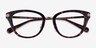 Coach HC6141 Dark Tortoise AcetateEyeglass Frames from EyeBuyDirect, Closed View
