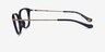 Coach HC6185 Shiny Black AcetateEyeglass Frames from EyeBuyDirect, Side View