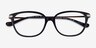 Coach HC6185 Shiny Black AcetateEyeglass Frames from EyeBuyDirect, Closed View