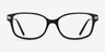 Coach HC6172 Black AcetateEyeglass Frames from EyeBuyDirect, Front View