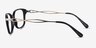 Coach HC6172 Black AcetateEyeglass Frames from EyeBuyDirect, Side View