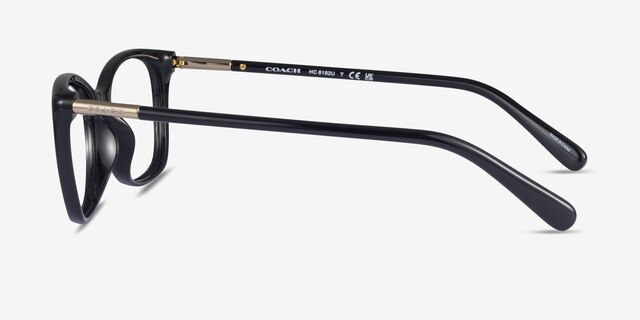 Coach HC6192U Black PlasticEyeglass Frames from EyeBuyDirect, Side View