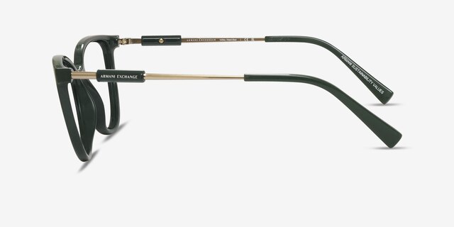 Armani Exchange AX3128 Vert Éco-responsableMontures de lunettes de vue d'EyeBuyDirect, Vue de Côté