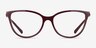 Armani Exchange AX3128 Red Eco-friendlyEyeglass Frames from EyeBuyDirect, Front View