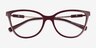 Armani Exchange AX3128 Red Eco-friendlyEyeglass Frames from EyeBuyDirect, Closed View