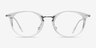 Ray-Ban RB7255 Clear PlasticEyeglass Frames from EyeBuyDirect, Front View