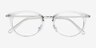 Ray-Ban RB7255 Clear PlasticEyeglass Frames from EyeBuyDirect, Closed View