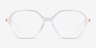Vogue Eyewear VO5622 Clear Eco-friendlyEyeglass Frames from EyeBuyDirect, Front View